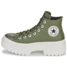 Converse CHUCK TAYLOR ALL STAR LUGGED HEEL WATERPROOF Verde Sneakers alte Donna - 4