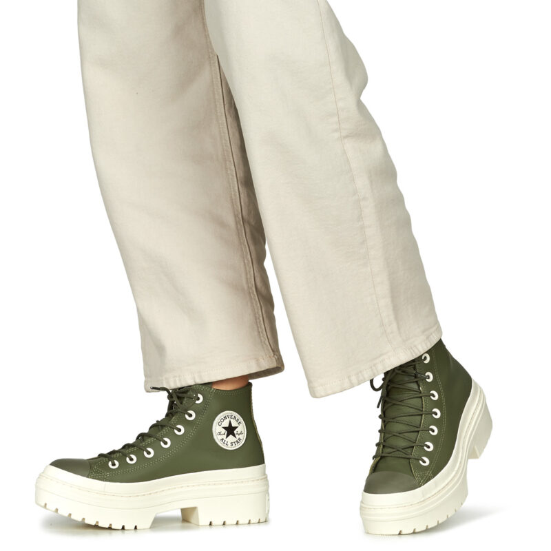 Converse CHUCK TAYLOR ALL STAR LUGGED HEEL WATERPROOF Verde Sneakers alte Donna - 8