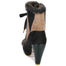Irregular Choice APPLE TURNOVER Black Women's Boots - 5