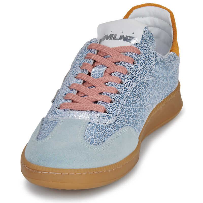 Meline 526R-E534 Bleu Baskets basses Femme - 3