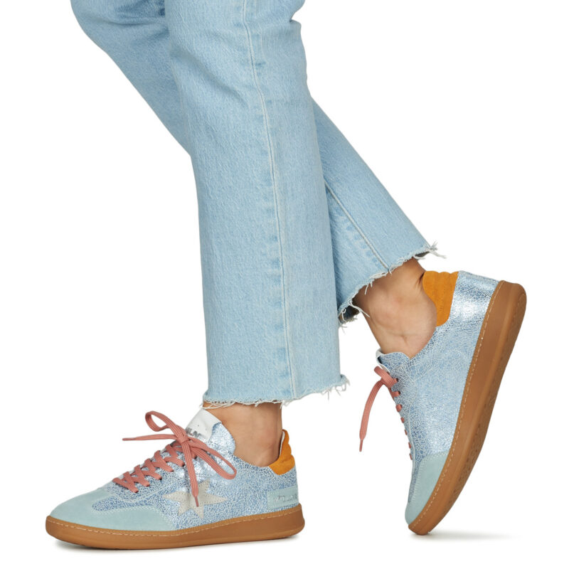 Meline 526R-E534 Bleu Baskets basses Femme - 8