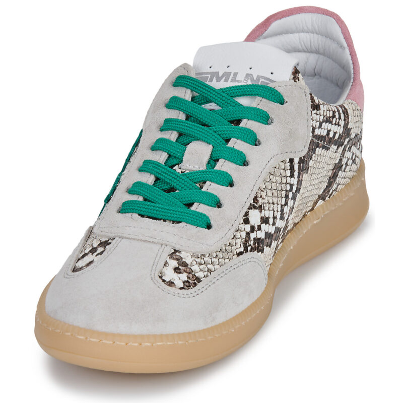 Meline 525R-E550 Beige Baskets basses Femme - 3