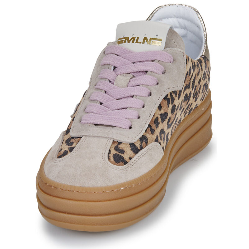 Meline 526Z-A362-165 Mehrfarbige niedrige Sneaker Damen - 3