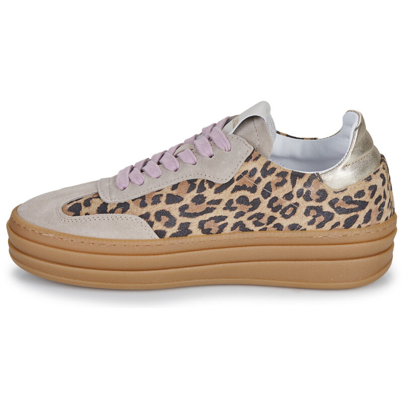 Meline 526Z-A362-165 Mehrfarbige niedrige Sneaker Damen - 4