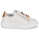 Meline 607ACC-BI-E619 Bianco Sneakers basse Donna - 2
