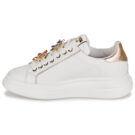 Meline 607ACC-BI-E619 Bianco Sneakers basse Donna - 4