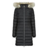 Piumino  Tommy Jeans  TJW ESSENTIAL HOODED DOWN COAT  Nero -   Piumini Donna