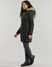 Tommy Jeans TJW ESSENTIAL Daunenmantel mit Kapuze, Schwarz, Damen-Daunenjacken - Gr&ouml;&szlig;e 3