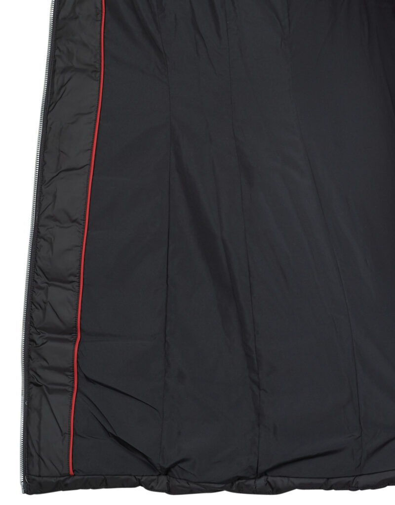 Tommy Jeans TJW ESSENTIAL Daunenmantel mit Kapuze, Schwarz, Damen-Daunenjacken - Gr&ouml;&szlig;e 6