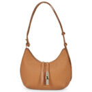 Furla FURLA Sac bandouli&egrave;re GOCCIA S marron pour femme - 1