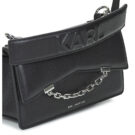 Karl Lagerfeld K/SEVEN GRAINY CROSSBODY Nero Borsa a tracolla Donna - 4