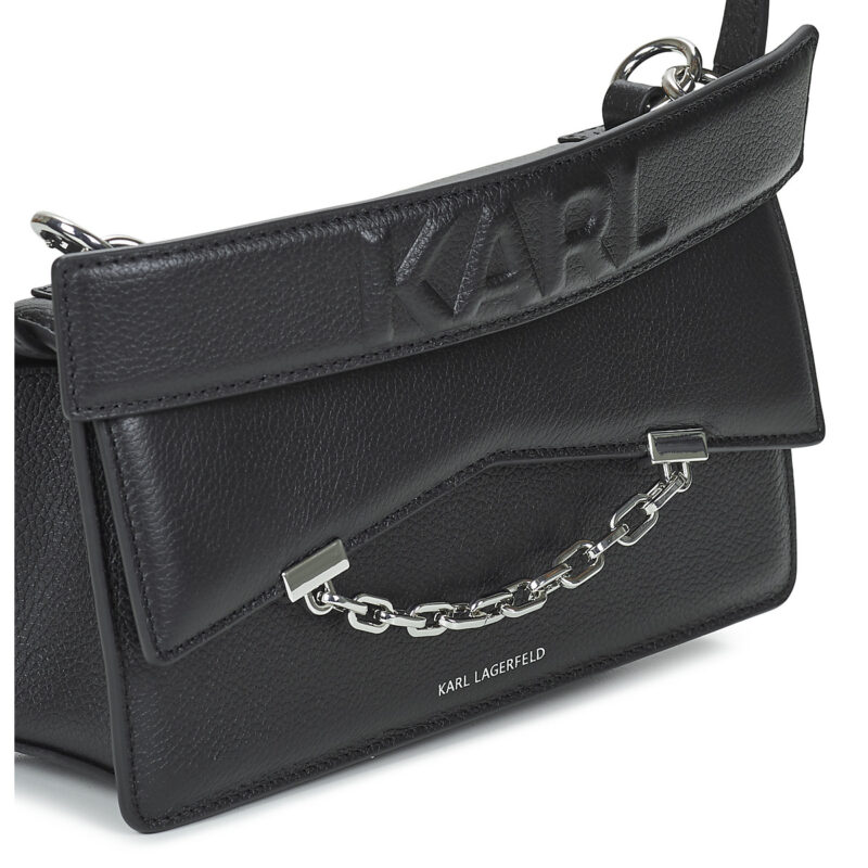 Karl Lagerfeld K/SEVEN GRAINY CROSSBODY Nero Borsa a tracolla Donna - 4