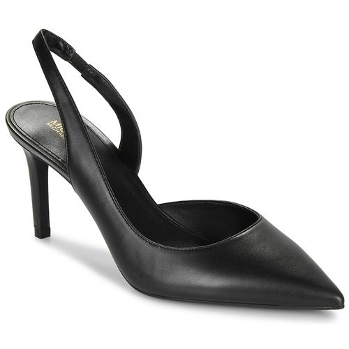 Décolleté Donna MICHAEL Michael Kors ALINA FLEX SLING PUMP in pelle nera, con design elegante e raffinato, ideale per ogni occasione. Comfort e stile si uniscono in questo modello versatile, perfetto per completare outfit sia formali che casual. Acquista ora e arricchisci il tuo guardaroba con un paio di scarpe must-have!