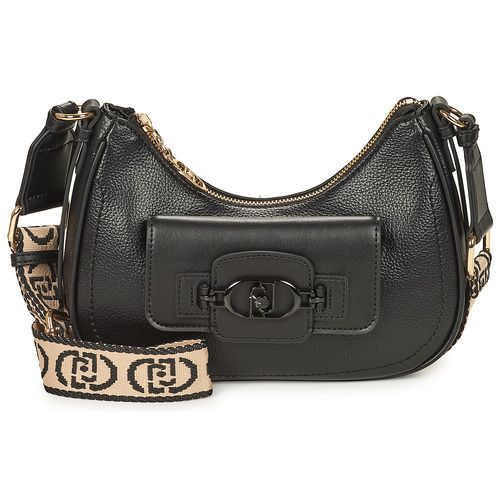 Borsa a tracolla donna Liu Jo  PAKUNA LIVELY ATTITUDE  Nero Liu Jo 8056255063392