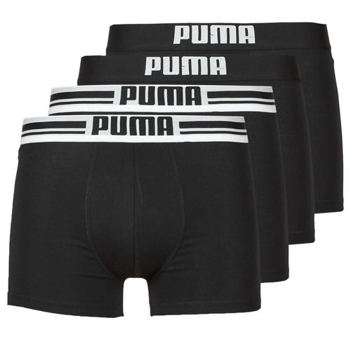 Boxer uomo Puma Placed Logo X4 di colore nero, caratterizzati da un design moderno e confortevole, perfetti per l'abbigliamento intimo maschile. Realizzati con materiali di alta qualità per garantire durabilità e comodità, questi boxer uniscono stile e funzionalità. Ideali per un look sportivo e casual, sono un must-have nel tuo guardaroba. Scopri il comfort e lo stile dei boxer Puma, perfetti per ogni occasione.