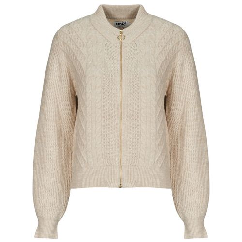 Gilet/Cardigan Donna ONLSIGRID Beige di Only, elegante e versatile, perfetto per outfit casual o formali. Realizzato in morbidissimo tessuto, ideale per le stagioni fresche, aggiunge un tocco di stile e comfort al tuo guardaroba. Acquista ora per un look chic e alla moda!