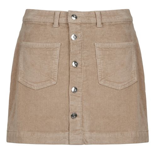 Gonna corta beige Only ONLAMAZING HW CORD SKIRT PNT NOOS per donna, ideale per completare il tuo outfit con stile e comfort. Realizzata in tessuto a coste, questa gonna versatile è perfetta per ogni occasione, dal casual al chic. Scopri la moda sostenibile con questa unione di design e comfort. Perfetta per la stagione autunnale e invernale, abbinala con stivali o sneakers per un look trendy. Disponibile ora per l'acquisto online.