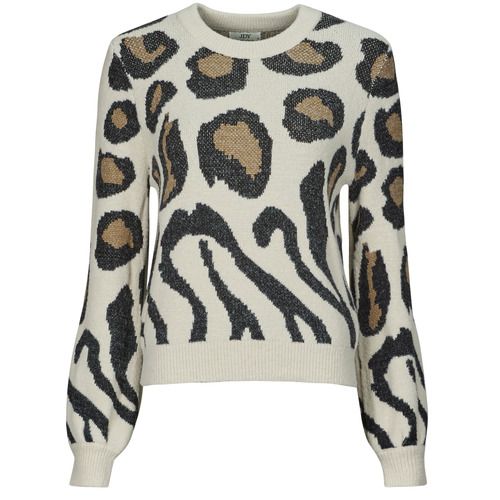 JDY LORRAINE Beige Maglione Donna 1 Maglione Donna JDY LORRAINE Beige in morbido tessuto, perfetto per l'autunno e l'inverno. Design elegante e versatile, ideale da abbinare a jeans o gonne. Acquista ora per un look trendy e confortevole.