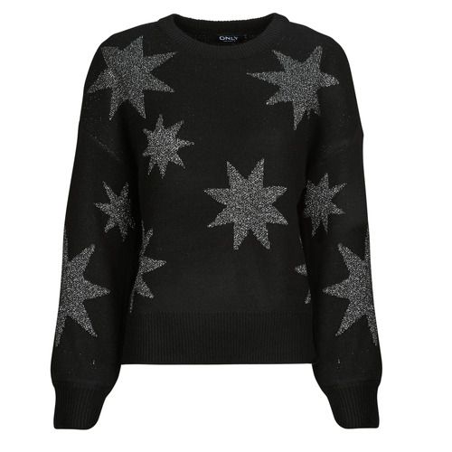 Maglione Only ONLROSIE Nero Donna, stile elegante e moderno, realizzato in tessuto morbido per un comfort ottimale. Perfetto per l'inverno, il maglione presenta un design versatile che si abbina facilmente a jeans e pantaloni. Ideale per look casual o chic, disponibile in taglie varie. Aggiungi un tocco di classe al tuo guardaroba con il maglione ONLROSIE.