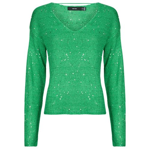 Maglione Donna Verde Vero Moda VMLEILANI - Maglione elegante e comodo, perfetto per l'inverno. Realizzato in morbido materiale, ideale per outfit casual o da abbinare a jeans e scarpe stylish. Disponibile nella colorazione verde, aggiunge un tocco di freschezza al guardaroba femminile. Perfetto per occasioni informali o per una passeggiata in città.