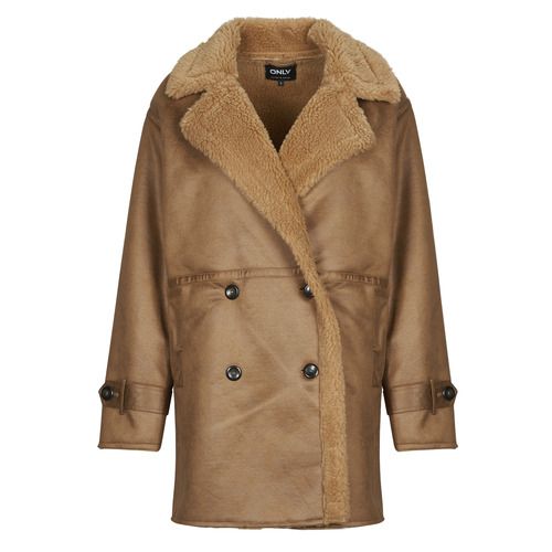Mantella ONLYLVA beige per donna, elegante cappotto autunnale, ideale per outfit casual e formali. Realizzato con materiali di alta qualità, offre comfort e stile. Perfetto per completare il tuo guardaroba con un tocco di classe. Acquista ora il cappotto ONLYLVA per un look sofisticato!