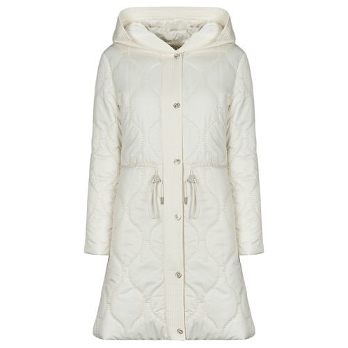 Parka Donna Guess MAITE ONION QUILTING PARKA Bianco, elegante e caldo, ideale per la stagione invernale. Perfetto per outfit casual e sofisticati, realizzato in materiali di alta qualità con un design moderno e accattivante. Aggiungi un tocco di stile e comfort al tuo guardaroba con questo must-have.