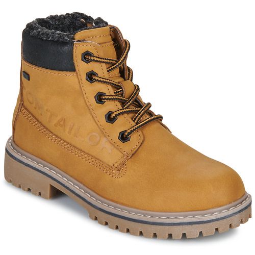 Stivaletti bambino ragazzo Tom Tailor CAMELIO Marrone, design moderno e robuste suole, perfetti per l'outdoor e il tempo libero. Ideali per bambini, offrono comfort e stile.