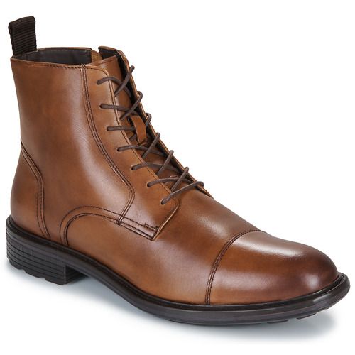 Stivaletti Uomo Geox U WALK PLEASURE Marrone - eleganti e confortevoli calzature in pelle, ideali per ogni occasione. Perfetti per l'autunno-inverno, questi stivaletti uniscono stile e praticità, garantendo piedi caldi e traspiranti. Acquista ora i tuoi Geox U WALK PLEASURE Marrone e aggiungi un tocco di classe al tuo guardaroba.