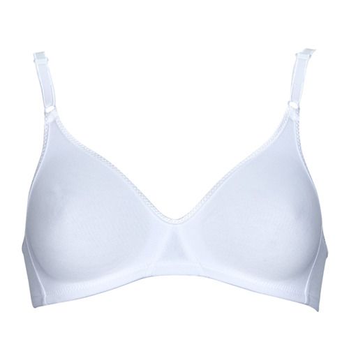 Immagine del reggiseno DIM Triangolo MES ESSENTIELS BY COTON in bianco, senza ferretto, ideale per donne che cercano comfort e stile. Perfetto per l'intimo quotidiano, questo articolo combina eleganza e praticità, offrendo un ottimo supporto senza compromessi sul benessere. Aggiungi un tocco di raffinatezza al tuo guardaroba con questo must-have per ogni donna.