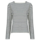T-shirts a maniche lunghe  Levis  BAY SAILOR LS TEE  Bianco -  T-shirts a maniche lunghe Donna - 1