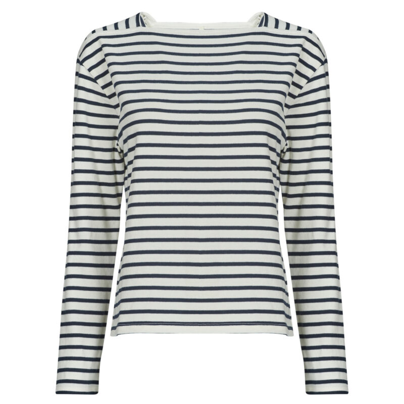 T-shirts a maniche lunghe  Levis  BAY SAILOR LS TEE  Bianco -  T-shirts a maniche lunghe Donna - 1