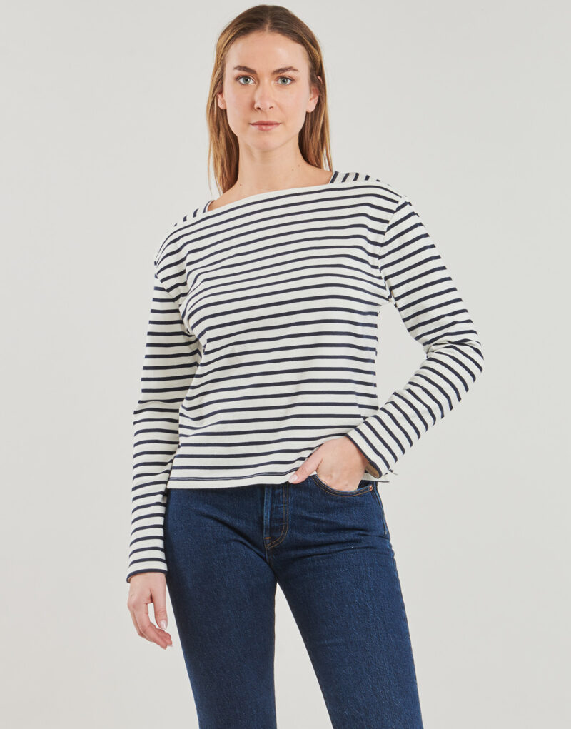 T-shirts a maniche lunghe  Levis  BAY SAILOR LS TEE  Bianco -  T-shirts a maniche lunghe Donna - 2