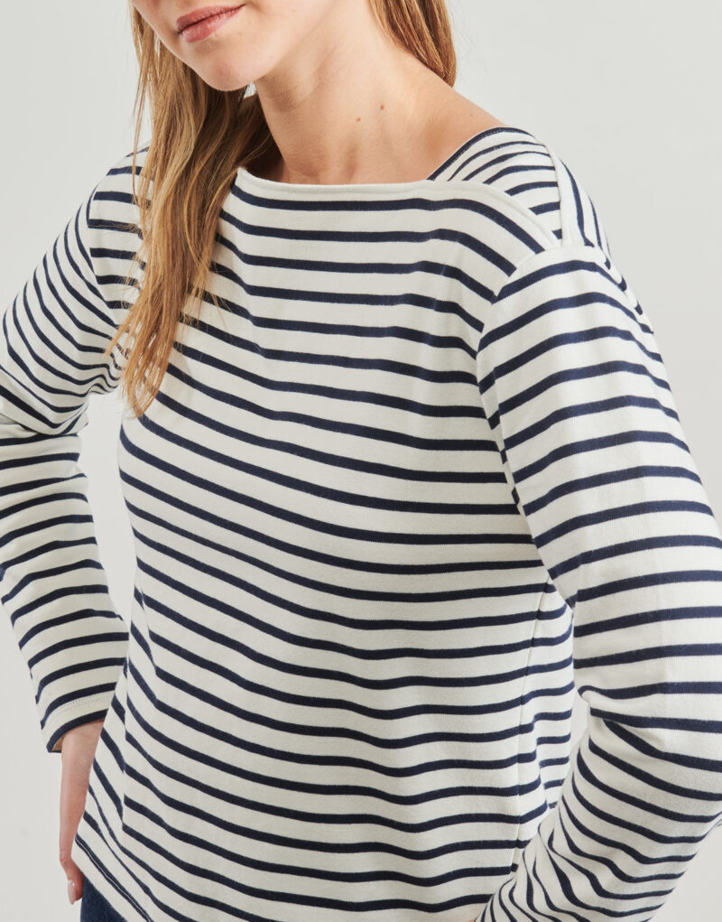 T-shirts a maniche lunghe  Levis  BAY SAILOR LS TEE  Bianco -  T-shirts a maniche lunghe Donna - 5