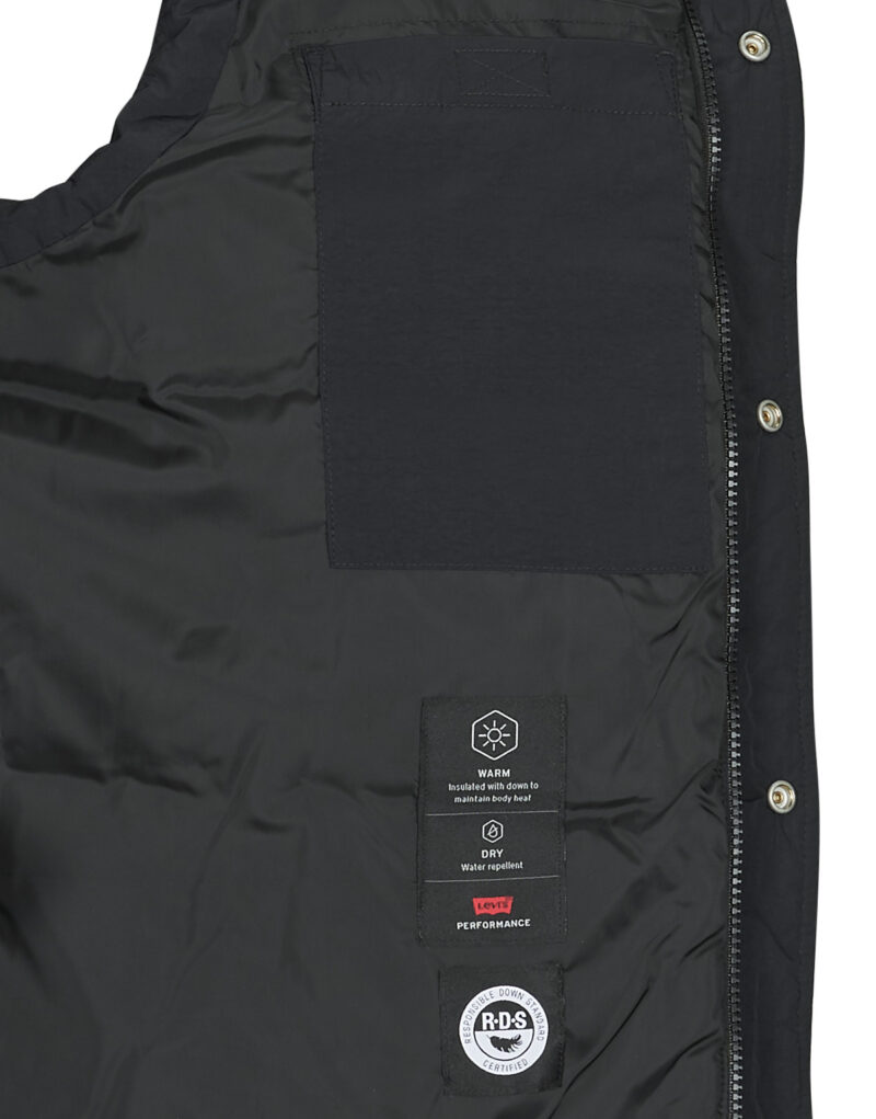 Piumino Levis ROCKRIDGE VEST Nero Piumini Uomo - 6