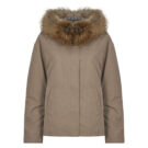 Parka Oakwood SYMA (Waschb&auml;rfell) Beige Parka Damen - 1
