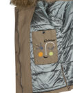 Parka Oakwood SYMA (Waschb&auml;rfell) Beige Parka Damen - 6
