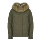 Parka Oakwood SYMA (raccon fur) Kaki Parka Donna - 1