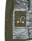 Parka Oakwood SYMA (raccon fur) Kaki Parka Donna - 6