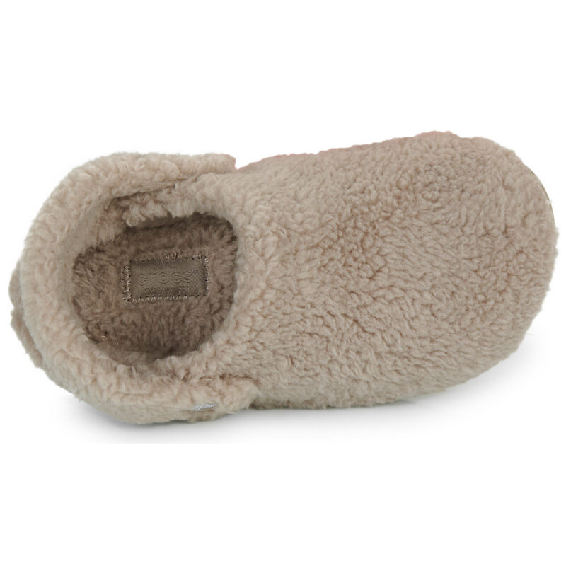 Crocs Classic Cozzzy Slipper K Beige Pantofole Bambino - 6