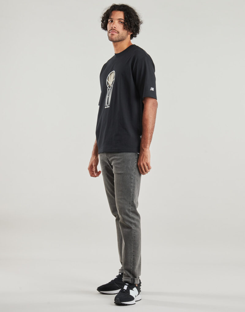 T-shirt New Balance GRAPHIC JERSEY TEE Nero T-shirt maniche corte Uomo - 3