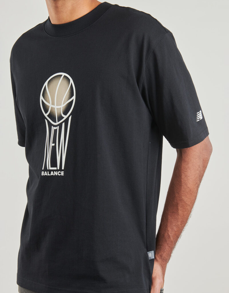T-shirt New Balance GRAPHIC JERSEY TEE Nero T-shirt maniche corte Uomo - 5