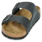 BIRKENSTOCK Arizona Oiled / Pelle / Black / Regular Nero Ciabatta Uomo - 3