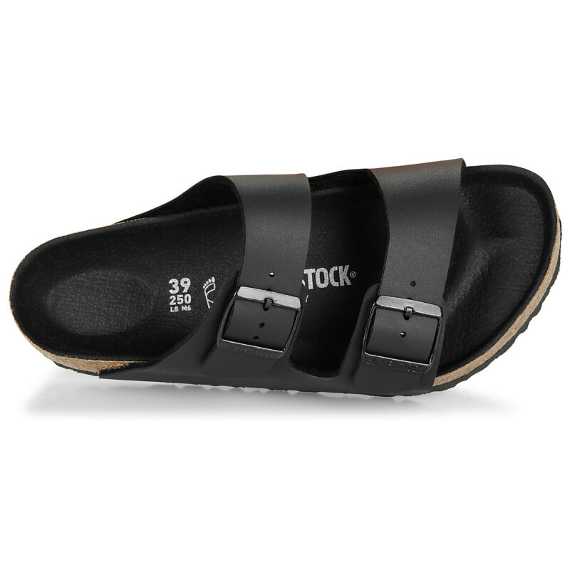 BIRKENSTOCK Arizona Birko-flor / Triples / Black / Regular Nero Ciabatta Uomo - 6