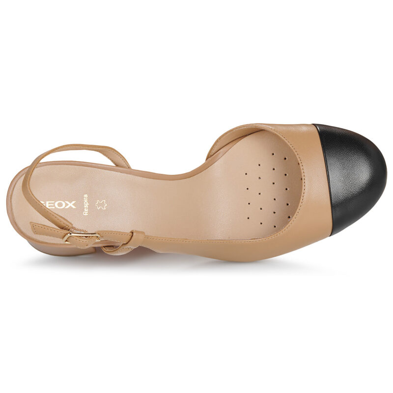 Geox D VIRNILISA 65 Beige Damenpumps - Gr&ouml;&szlig;e 6