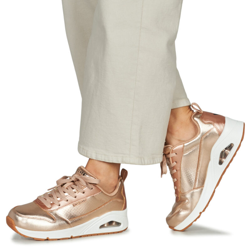 Skechers UNO - METALLIXS Oro Sneakers basse Donna - 8