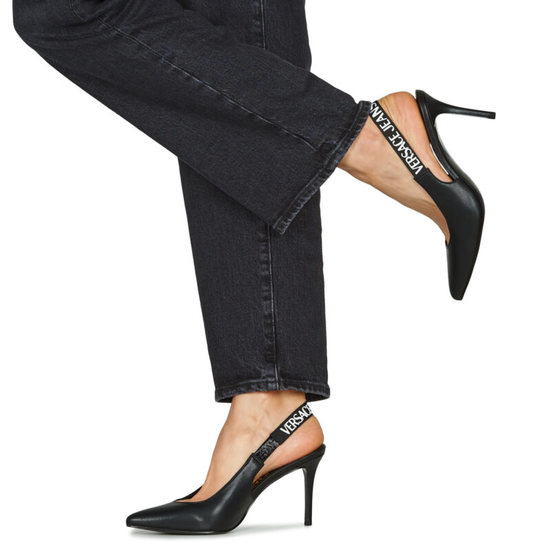 Zapatos de tac&oacute;n negros Versace Jeans Couture VA3S52 para mujer - 8
