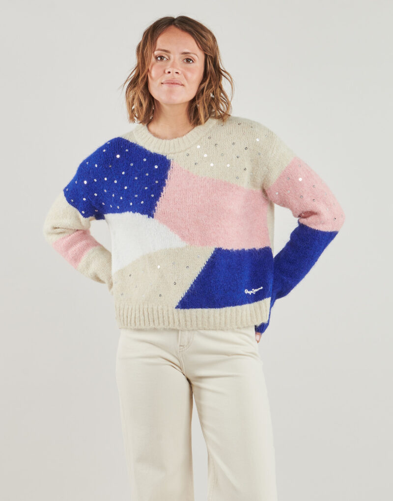 Pull Pepe Jeans NORA bleu pour femme - Taille 2