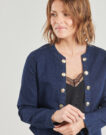 Giacca in jeans  Liu Jo  UA5085  Blu -   Giacche in jeans Donna - 5