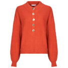 Vila VICHING Roter Pullover Damenpullover - 1