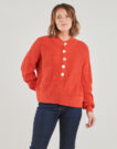 Vila VICHING Roter Pullover Damenpullover - 2